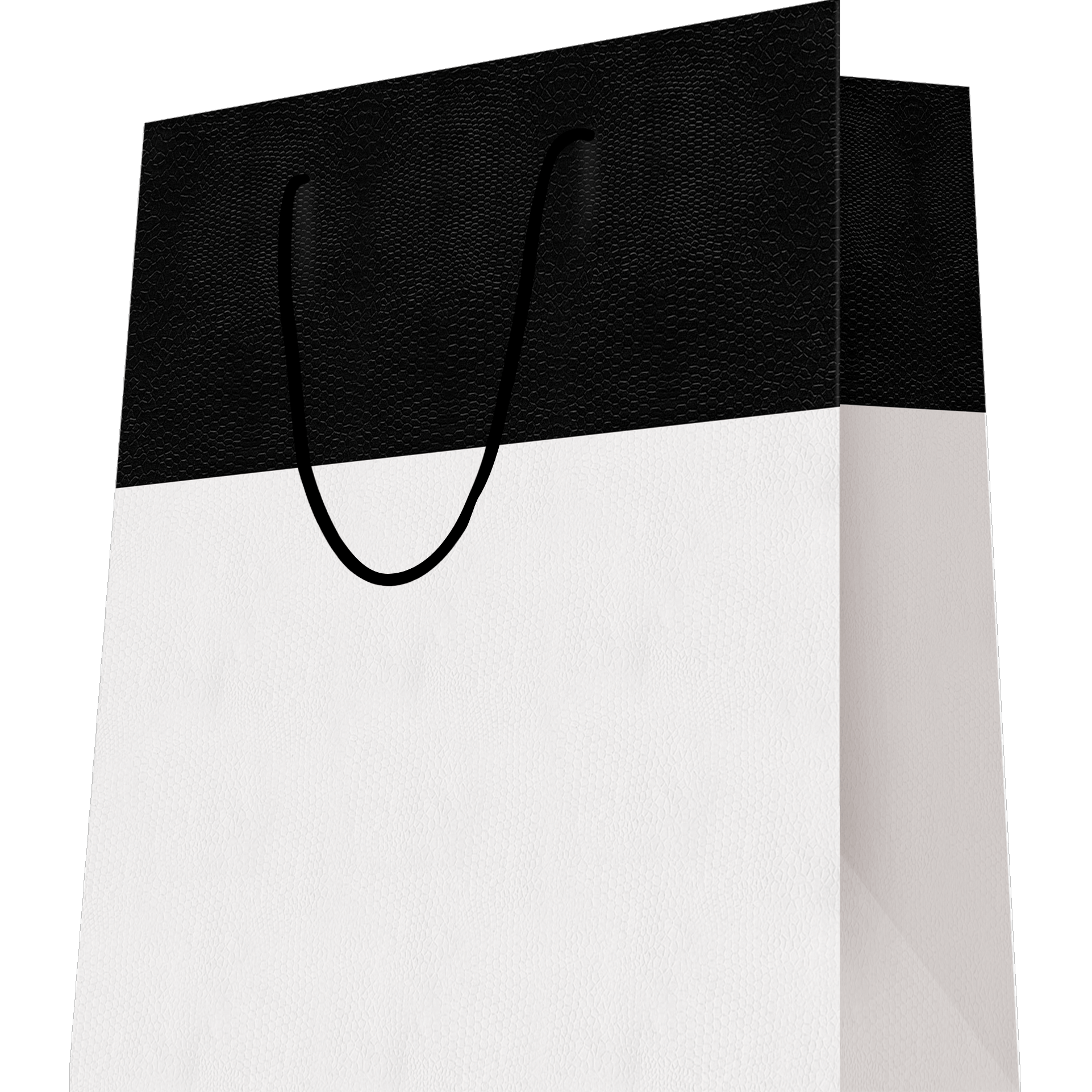 20 sacs luxe black&white 26+13x32 cm
