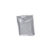 sac plastique réutilisable gris métal 37x45 cm