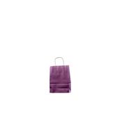 sac kraft prune poignées torsadées 18+8x24 cm