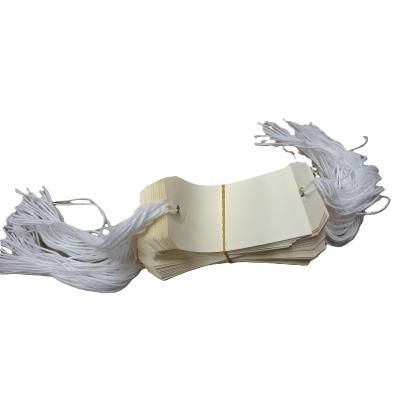 1000 Etiquettes américaines avec ficelle - 70 x 35 mm