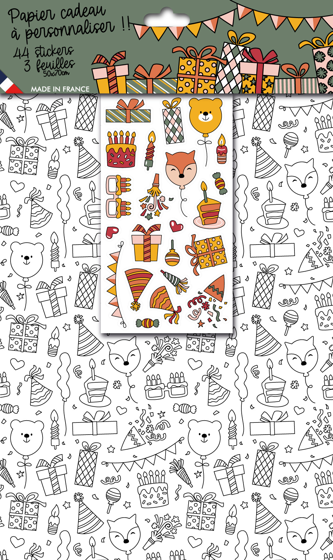 Kits créatifs + stickers
