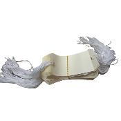 1000 Etiquettes américaines avec ficelle - 70 x 35 mm