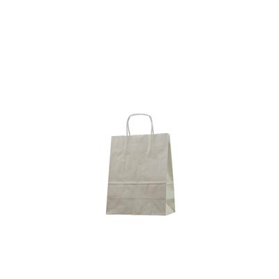 sac kraft brun poignées torsadées 24+12x31 cm