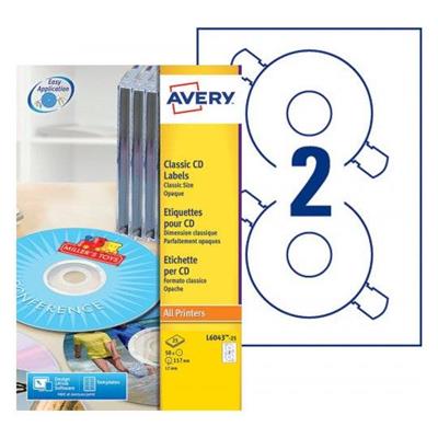 L6043-25 / 50 Etiquettes CD classique