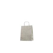 sac kraft brun poignées torsadées 24+12x31 cm