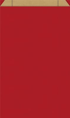 250 pochettes cadeau rouge kraft brun 7K