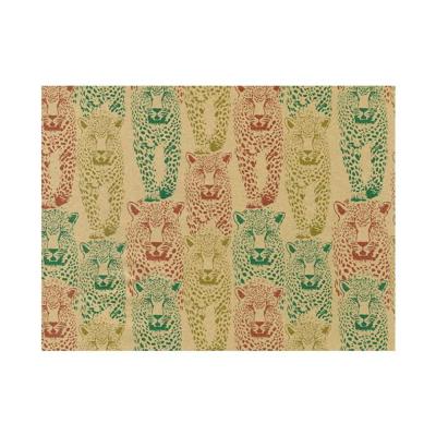 Bobine de papier cadeau Panthères 0,70 x 100 m