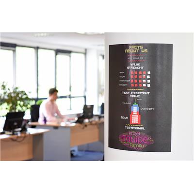 A3L002-10 Etiquette A3 blanc brillant enlevable