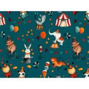 Bobine papier cadeau Cirque  0,70 x 100 m