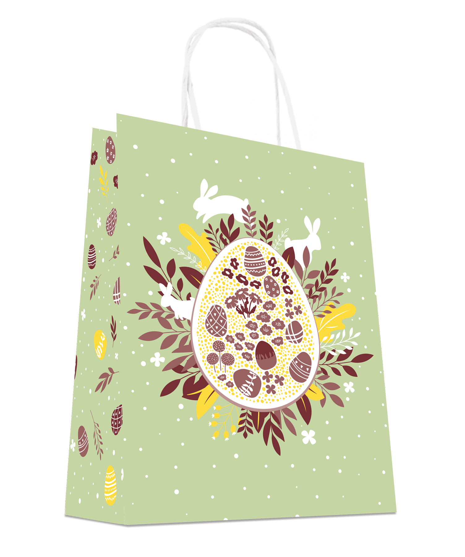 50 sacs kraft Pâques Edition limitée 