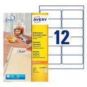 L4743-25 / 300 Etiquettes enlevables 99,1 x 42,3 mm